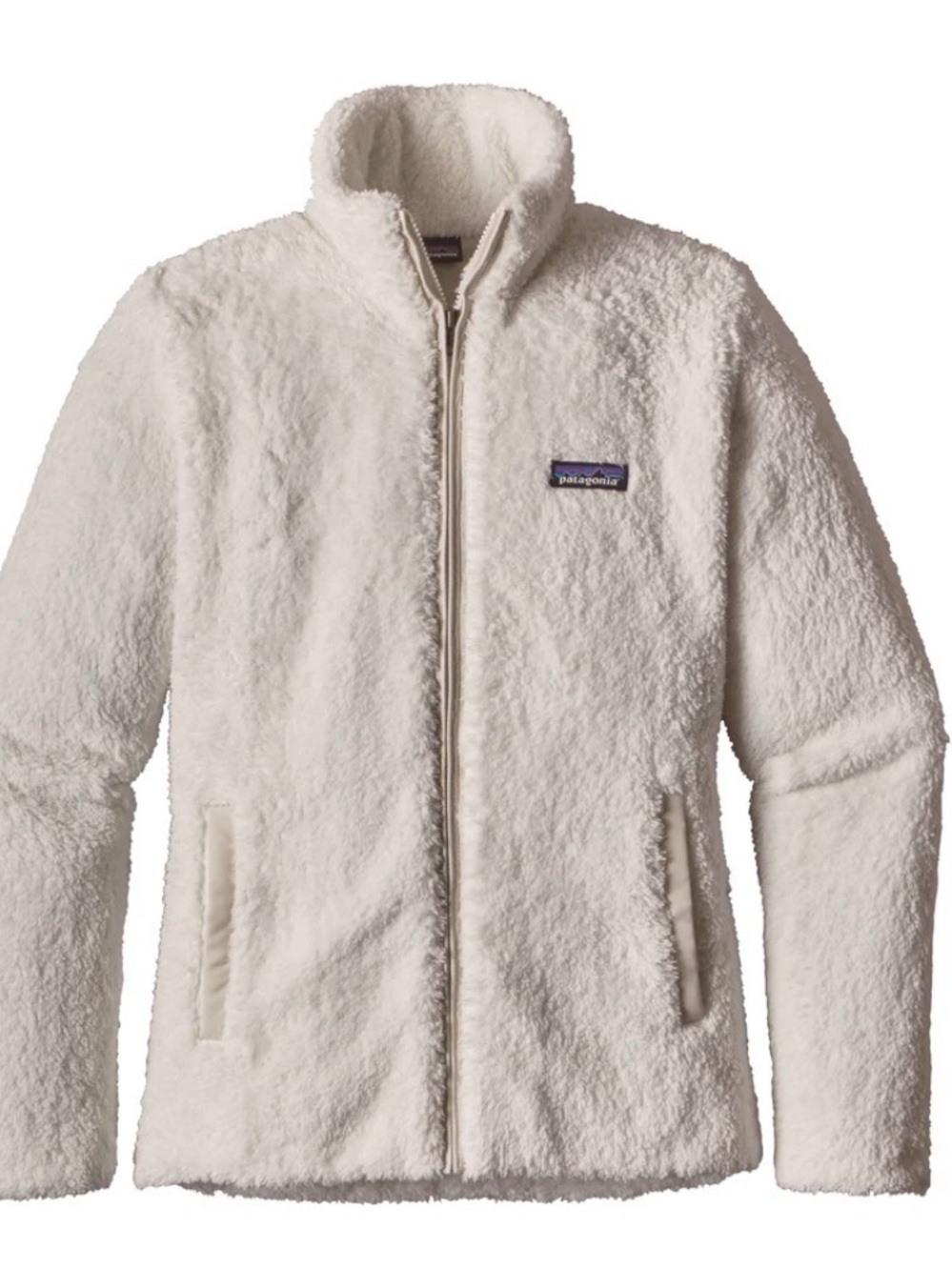 Patagonia Los Gatos Birch White Sherpa Fleece Full-Zip Women’s Jacket, Size XL🌿